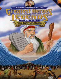 Greatest Heroes and Legends of the Bible DVD: The Story of Moses