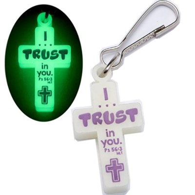 Fearbusters, I Trust In You, Glow-In-the-Dark Zipper Pull