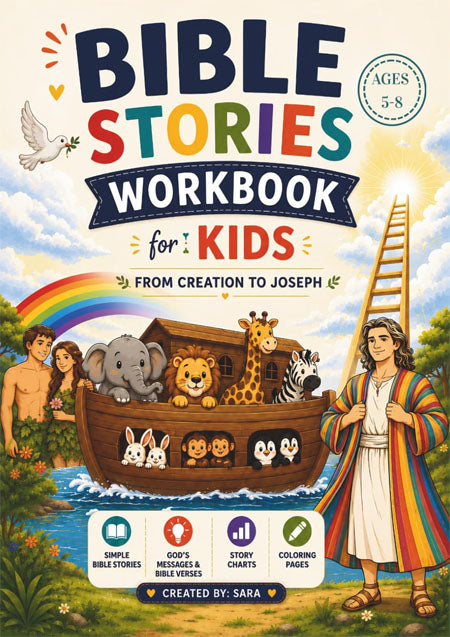 Bible Stories Workbook for Kids
