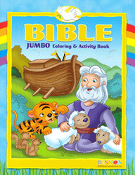 Bible Jumbo Coloring & Activity Book - Noah