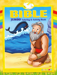 Bible Jumbo Coloring & Activity Book - Jonah
