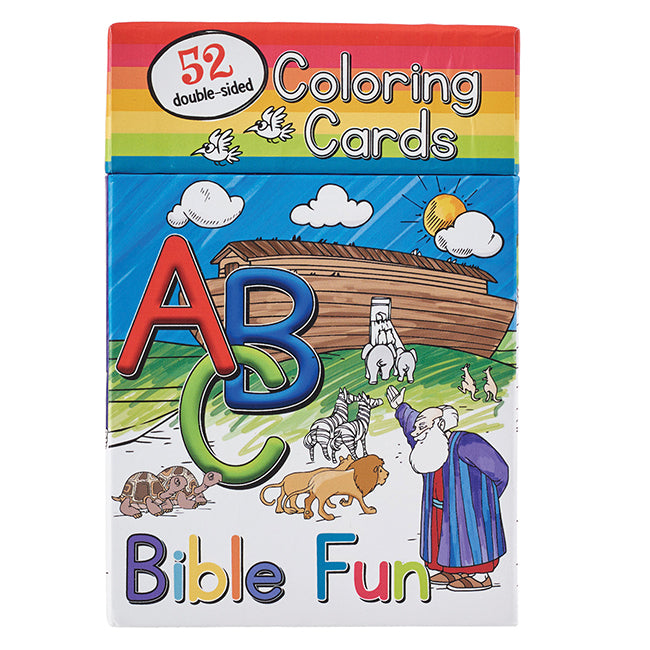 ABC Bible Fun Coloring Cards