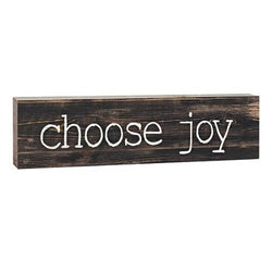 Choose Joy Stick Plaque - Small
